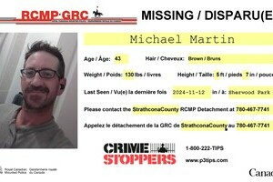 Strathcona County RCMP Seek Public Assistance In Locating Missing Male