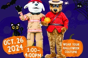 Strathcona County RCMP, Enforcement Services And Emergency Services In Partnership With Strathcona County Victim Services Welcome Trick-or-Treaters For A Frightfully Fun Event And Share Safety Tips For Hallowe’en