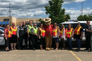 Strathcona County RCMP And Enforcement Services Hold Car Seat Clinic